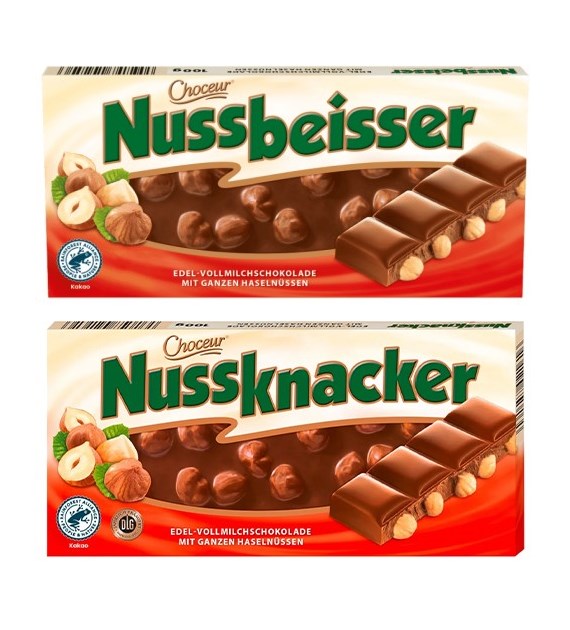 Nussbeisser Okienko Vollmilch 100g