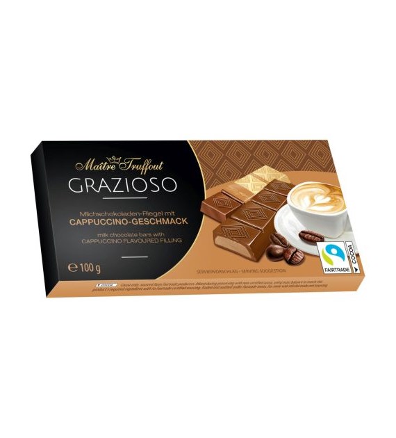 Maitre Grazioso Cappuccino Czekoladki 8szt 100g
