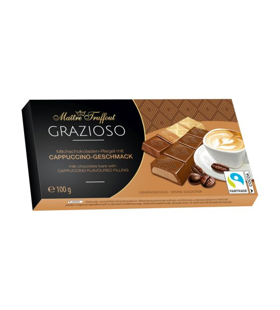 Maitre Grazioso Cappuccino Czekoladki 8szt 100g