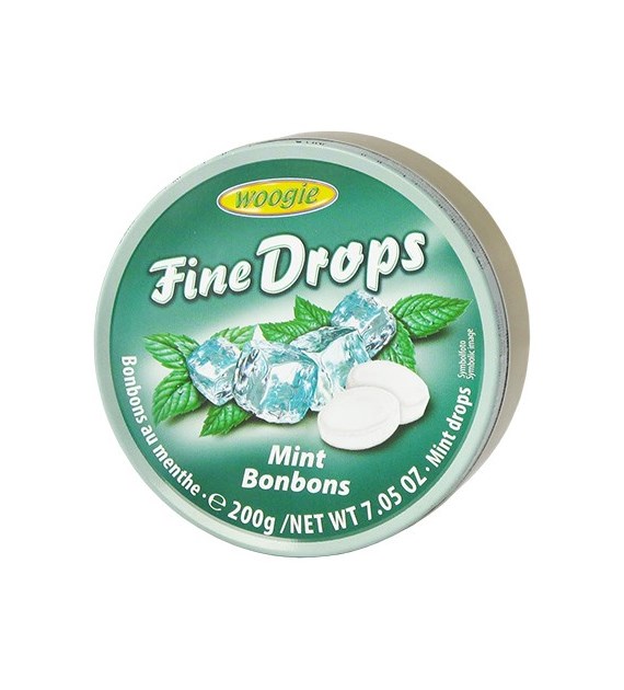 Woogie Mint Drops 200g