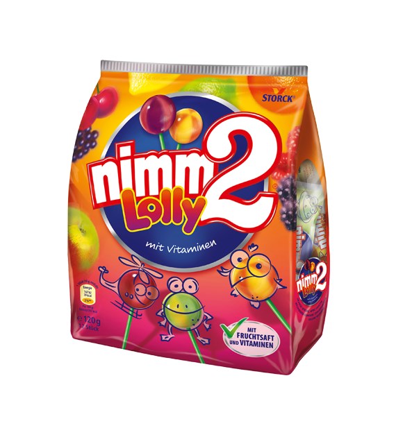 Nimm2 Lizaki 20szt 200g