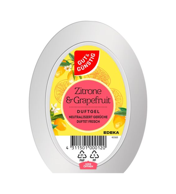 G&G Duftgel Zitrone & Grapefruit 150g