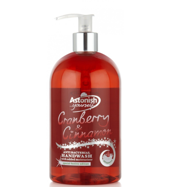 Astonish Cranberry Cinnamon Mydło Płyn 500ml