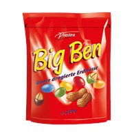 Big Ben Bunte Dragierte Erdnusse Czerwony 250g