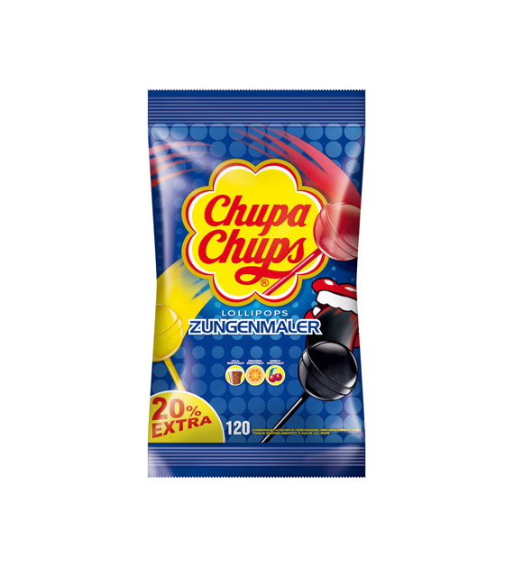 Chupa Chups Zungen Maler Worek 120szt 1,4kg