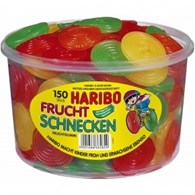 Haribo Frucht Schnecken 5 szt