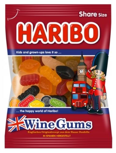 Haribo Wine Gums Żelki 175g