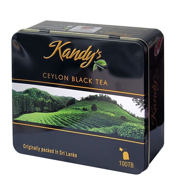 Kandy's Ceylon Black Tea Puszka 100szt 200g