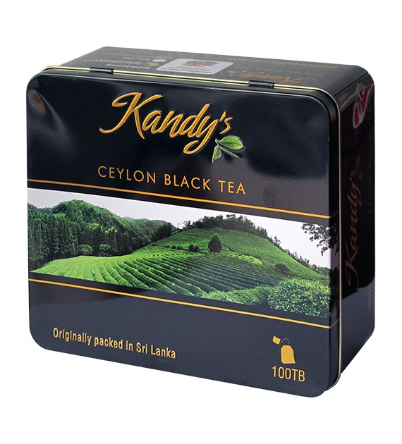 Kandy's Ceylon Black Tea Puszka 100szt 200g