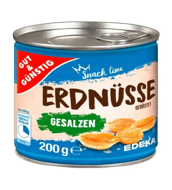 G&G Erdnusse Gesalzen Puszka 200g