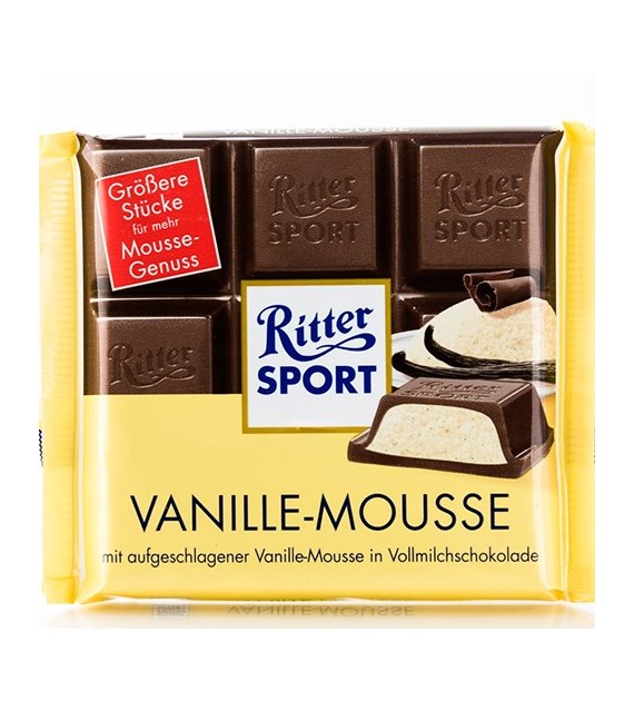 Ritter Sport Vanille-Mousse Czekolada 100g