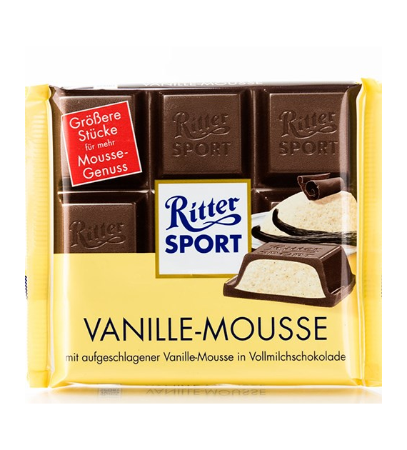 Ritter Sport Vanille-Mousse Czekolada 100g