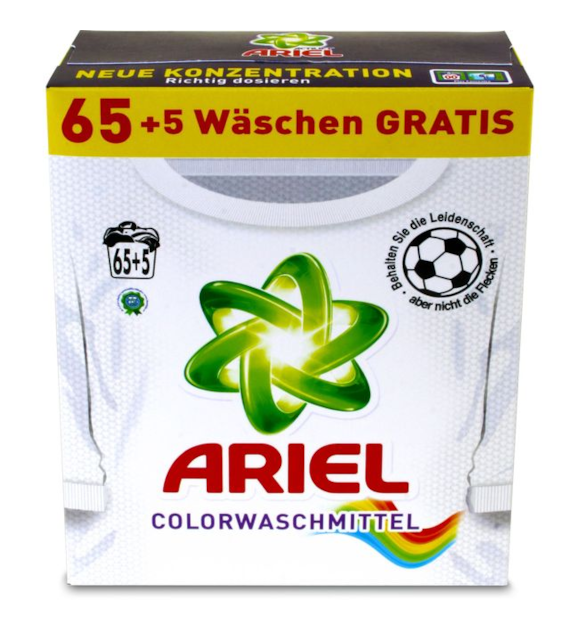 Ariel Color Proszek 70p 4,5kg DE