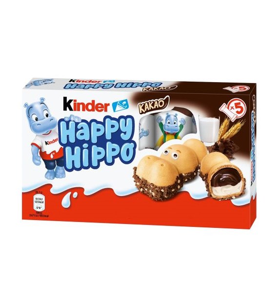 Kinder Happy Hippo Cacao 5szt 103,5g