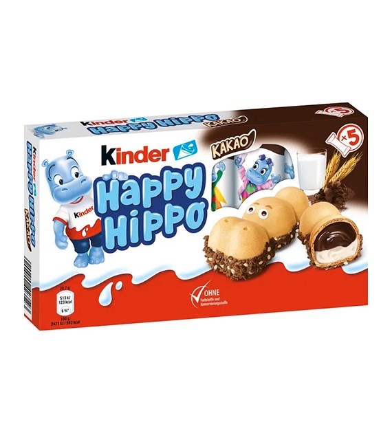 Kinder Happy Hippo Cacao 5szt 103,5g