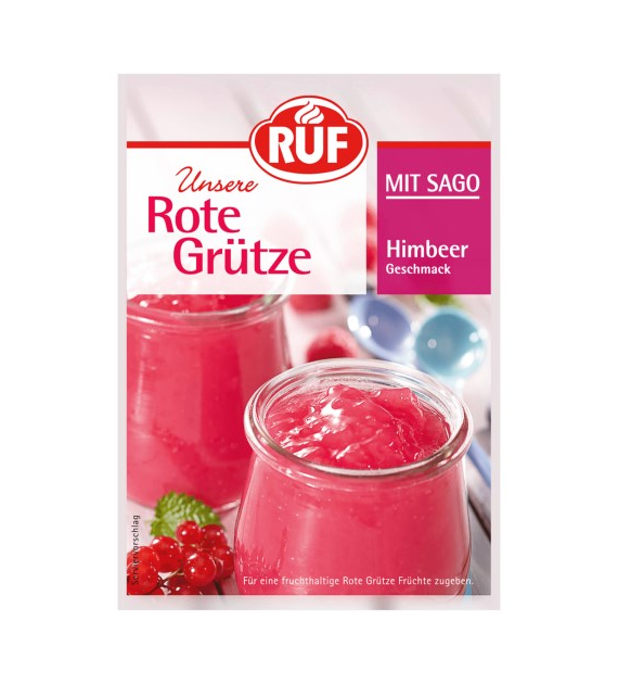 Ruf Rote Grutze Himbeer mit Sago Kisiel 3pak 129g
