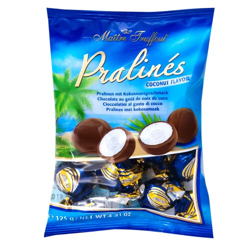 Maitre Truffout Coconut Pralinen 125g