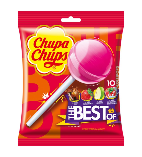 Chupa Chups The Best Of Lizaki 120g