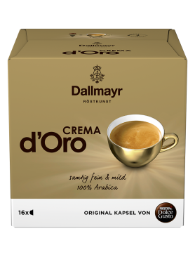 D.Gusto Dallmayr Crema d'Oro 16szt 120g