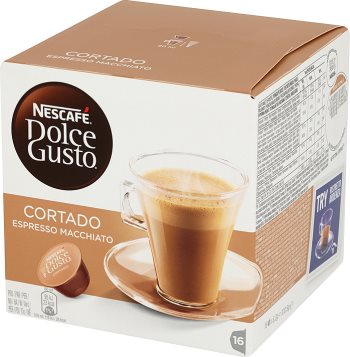 D.Gusto Cortado Espresso Macchiato Caps 16szt 101g