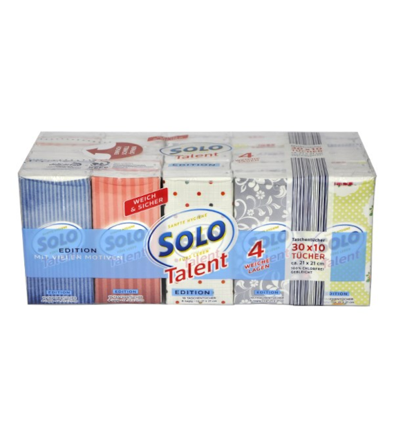 Solo Chusteczki Opakowanie 30szt