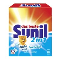 Sunil 2in1 mit Kuschelweich Proszek 15p 1kg