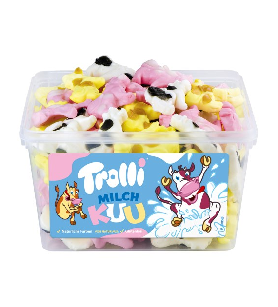 Trolli Milch Kuh Box 150szt 1,3kg