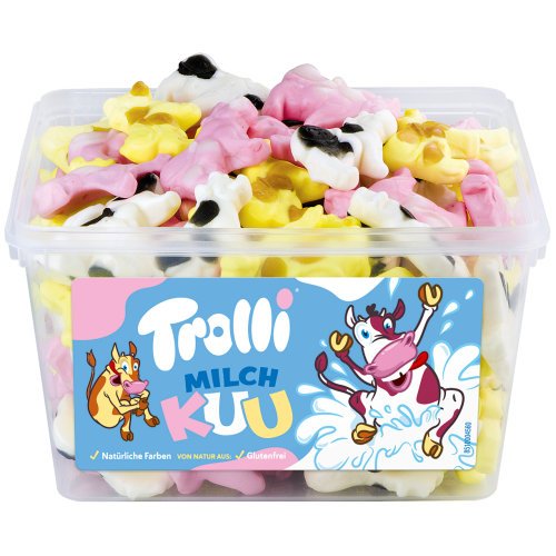 Trolli Milch Kuh Box 150szt 1,3kg