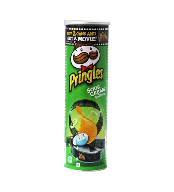 Pringles Sour Creme Onion 190g