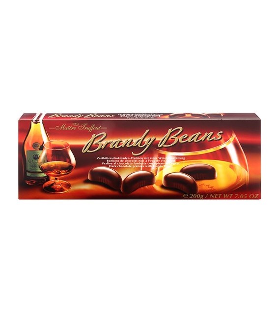 Maitre Truffout Brandy Beans Bomb 200g/12