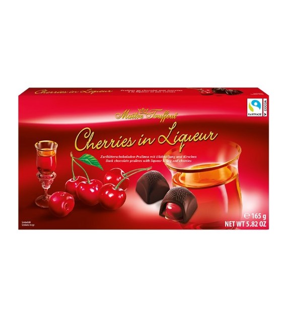 Maitre Truffout Cherries in Liqueur 165g