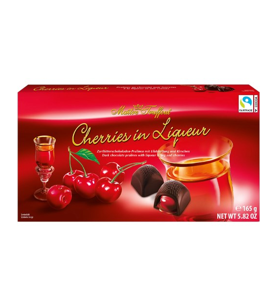 Maitre Truffout Cherries in Liqueur 165g
