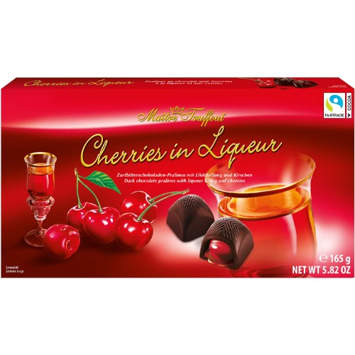 Maitre Truffout Cherries in Liqueur 165g