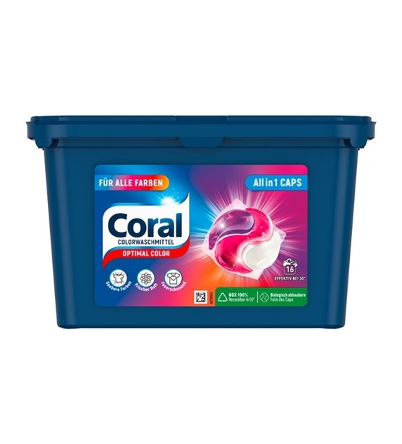Coral All in 1 Optimal Color Caps 16p 339g