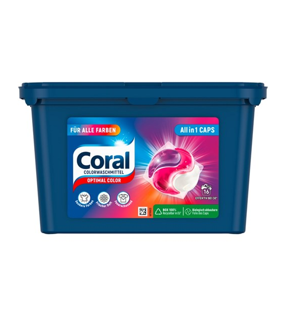 Coral All in 1 Optimal Color Caps 16p 339g