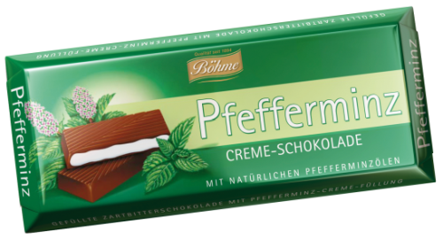 Bohme Pfefermintz Creme Czekolada 100g