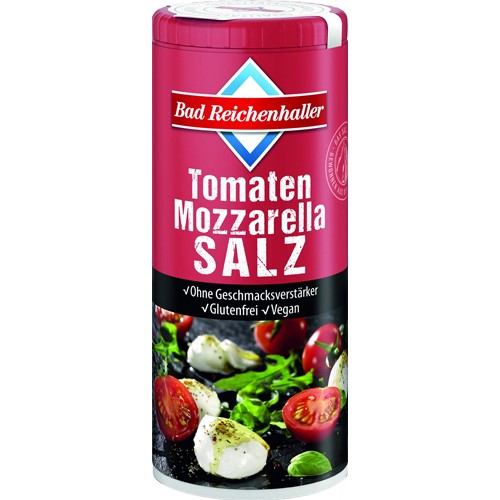 Bad Reichenhaller Mozarella Tomaten Salz 90g