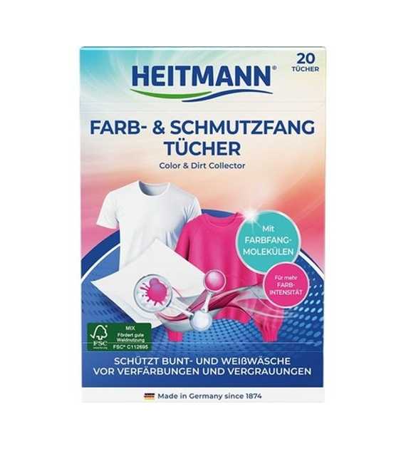 Heitmann Farb & Schmutz Fangtucher 20szt