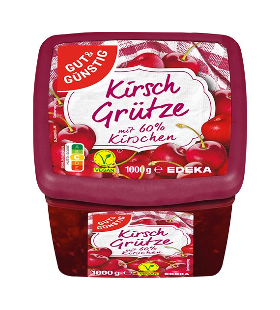 G&G Kirsch Grutze 1000g