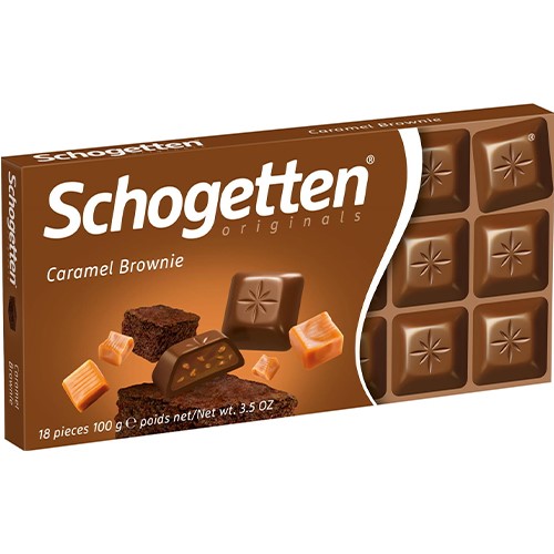 Schogetten Caramel Brownie Czekolada 100g