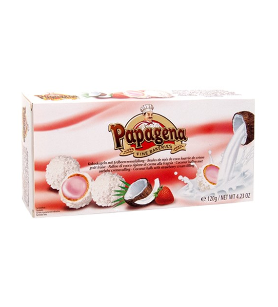 Papagena Kulki Truskawkowe 120g