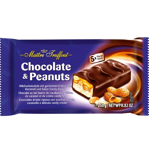 Maitre Chocolate Peanuts 5szt 250g