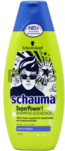 Schauma Super Power 2in1 Szampon Gel 400ml