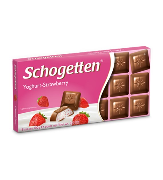 Schogetten Yoghurt-Strawberry 100g