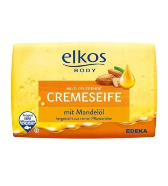 Elkos Cremeseife mit Mandelol Mydło 150g