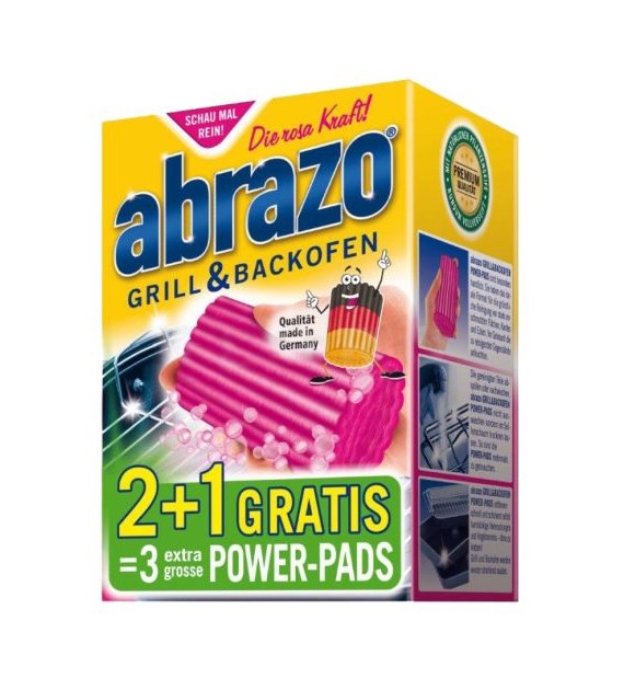 Abrazo Grill & Backofen Czyścik 3szt