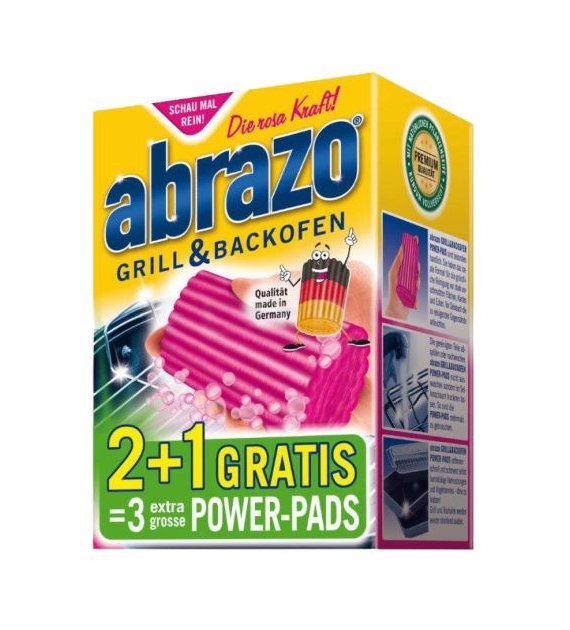 Abrazo Grill & Backofen Czyścik 3szt