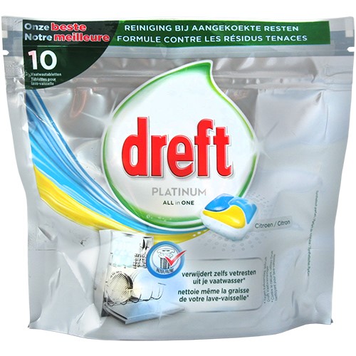 Dreft Platinum All in One 10szt 169g