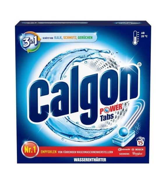 Calgon 3in1 Power Tabs 15szt 218g DE