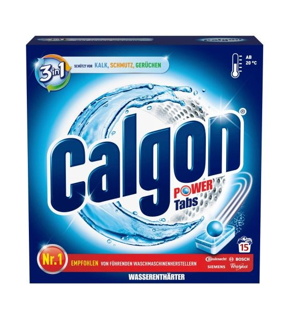 Calgon 3in1 Power Tabs 15szt 218g DE